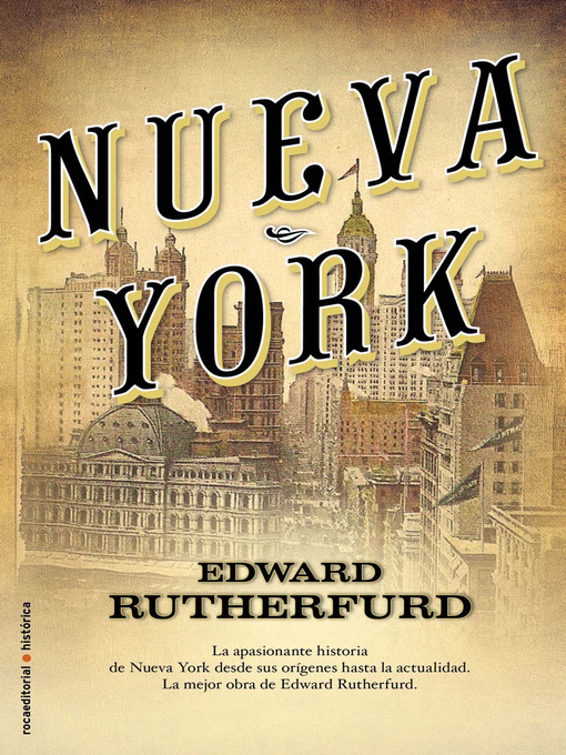 Title details for Nueva York by Edward Rutherfurd - Available